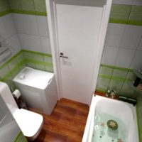 verzija prekrasnog dizajna kupaonice 2,5 m2 slika
