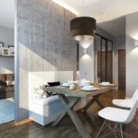 variant of beautiful design of the apartment 65 sq.m photo