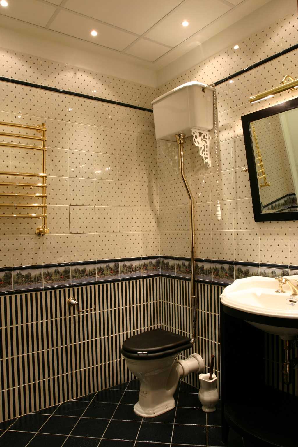 opcija kupaonice u laganom stilu u klasičnom stilu