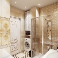 verzija prekrasnog stila kupaonice u fotografiji klasičnog stila