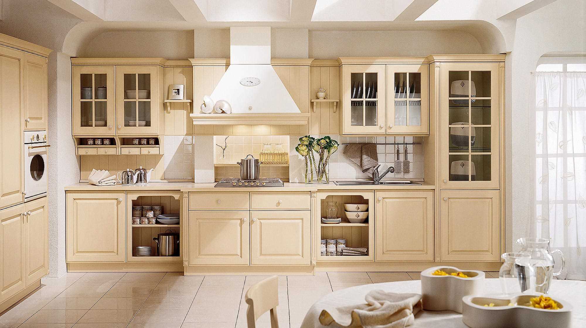 varian warna beige yang menarik dalam gaya apartmen