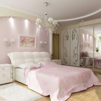 example of the use of pink in a bright interior apartment photo