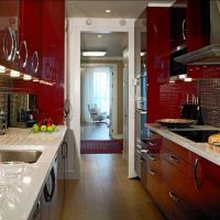 primjer prekrasnog uređenja kuhinje površine 9 m²
