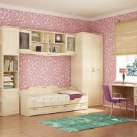 idée d'un style insolite d'une chambre pour fille 12 m² image