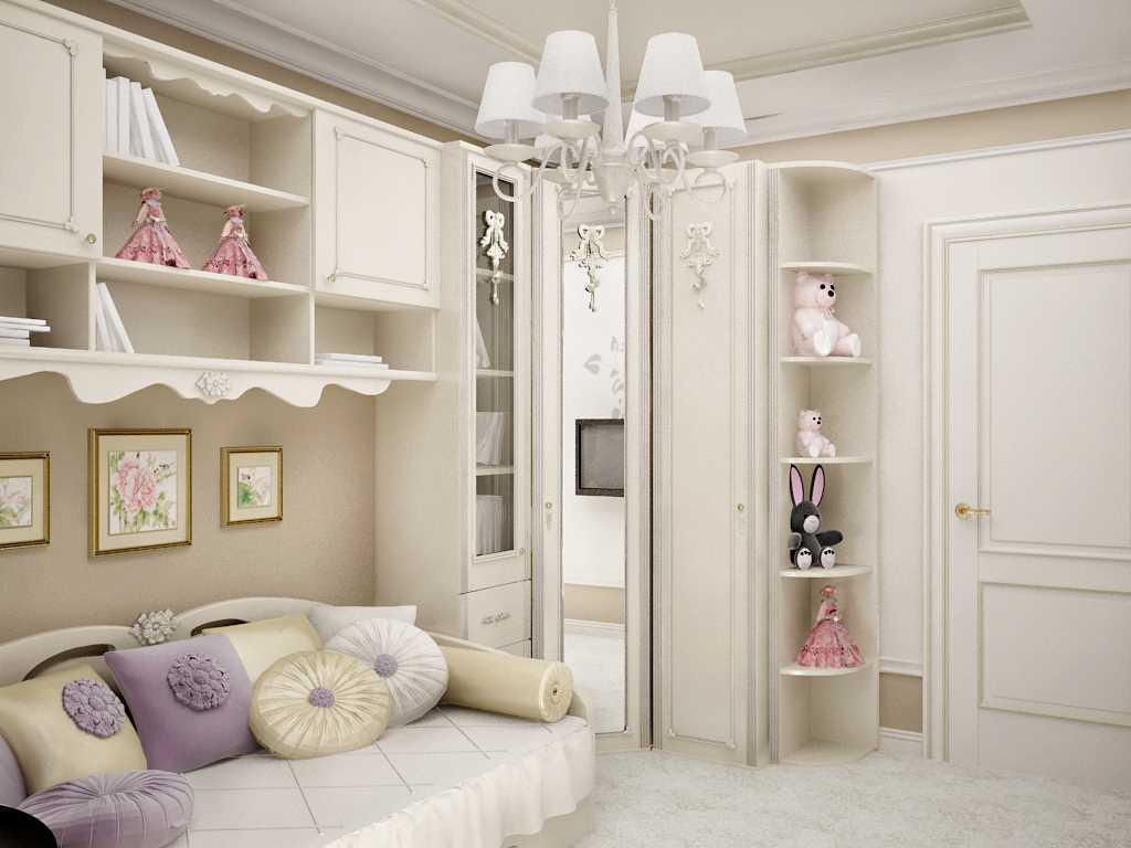 l'idée d'un décor de chambre lumineux pour une fille de 12 m²