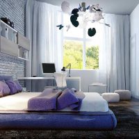 idée d'un style moderne et lumineux d'une photo de chambre d'enfant