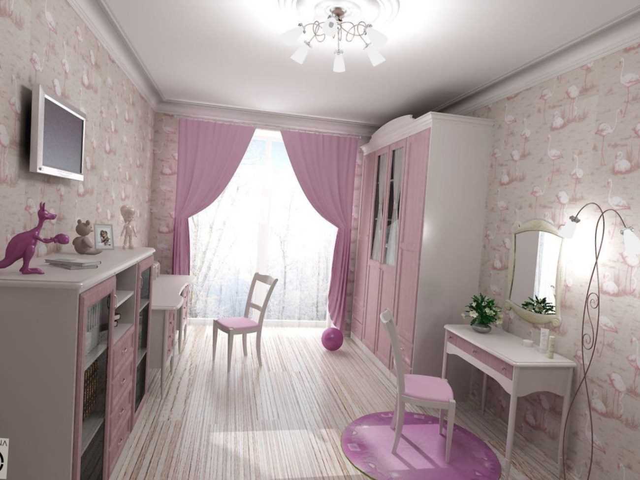 idea bright design nursery for two girls