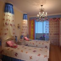 ideja o prekrasnom dekoru spavaće sobe za djevojku u modernom foto stilu