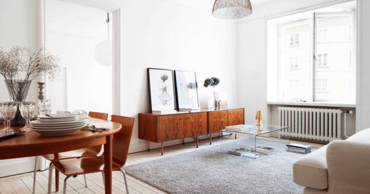 the idea of ​​a bright style apartment in the Soviet style