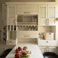 the idea of ​​using a beautiful kitchen photo design