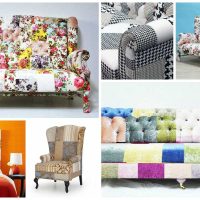 variante d'un beau décor dans l'image de style patchwork