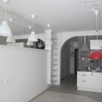 opcija prekrasnog dekor spavaće sobe od 18 m² foto