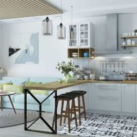 idea di una bellissima foto di appartamento in stile scandinavo