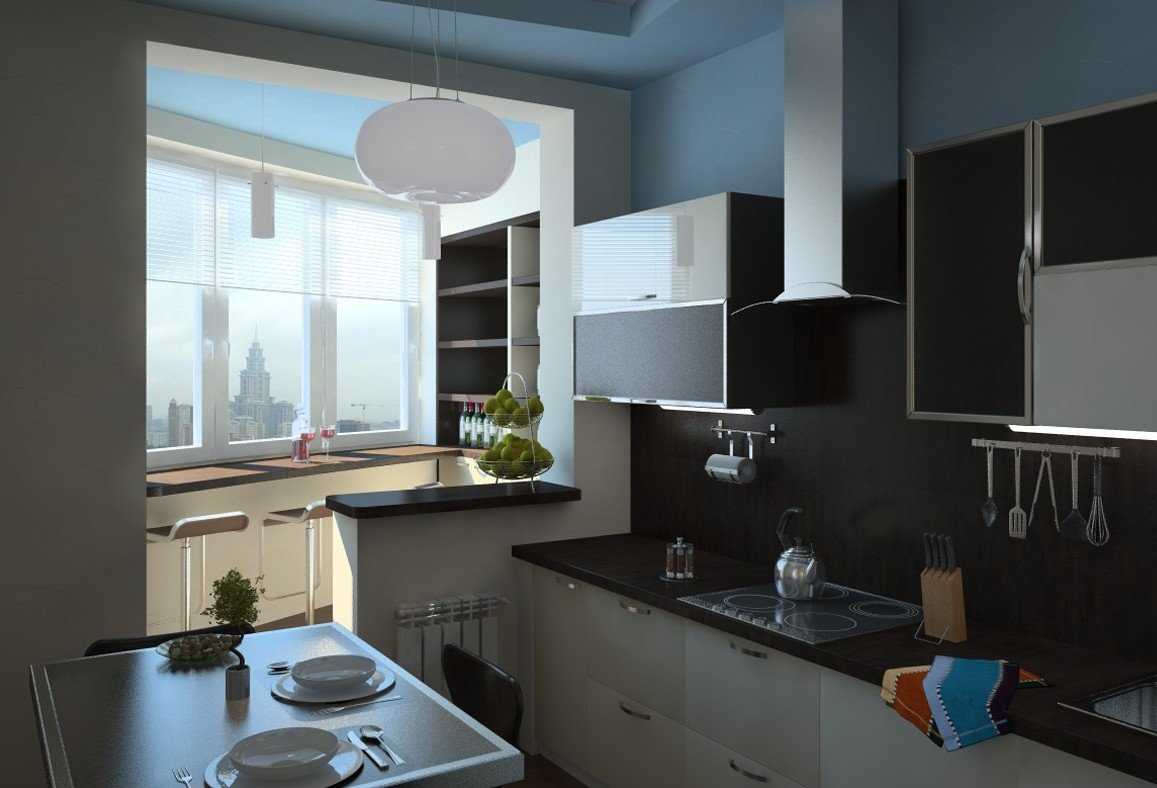 Primjer svijetlog dizajna kuhinje od 9 m²