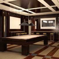 option light style billiard picture