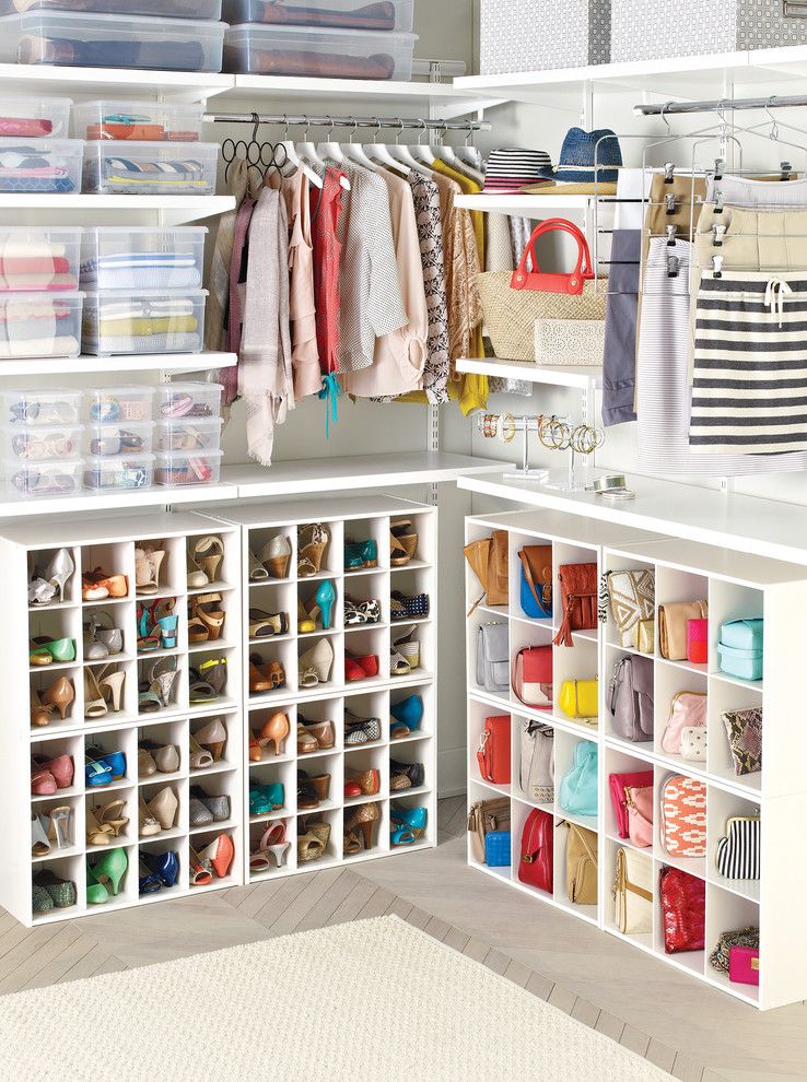 dressing room in the pantry