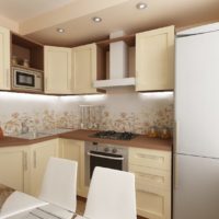 il soffitto della cucina è di 6 metri quadrati