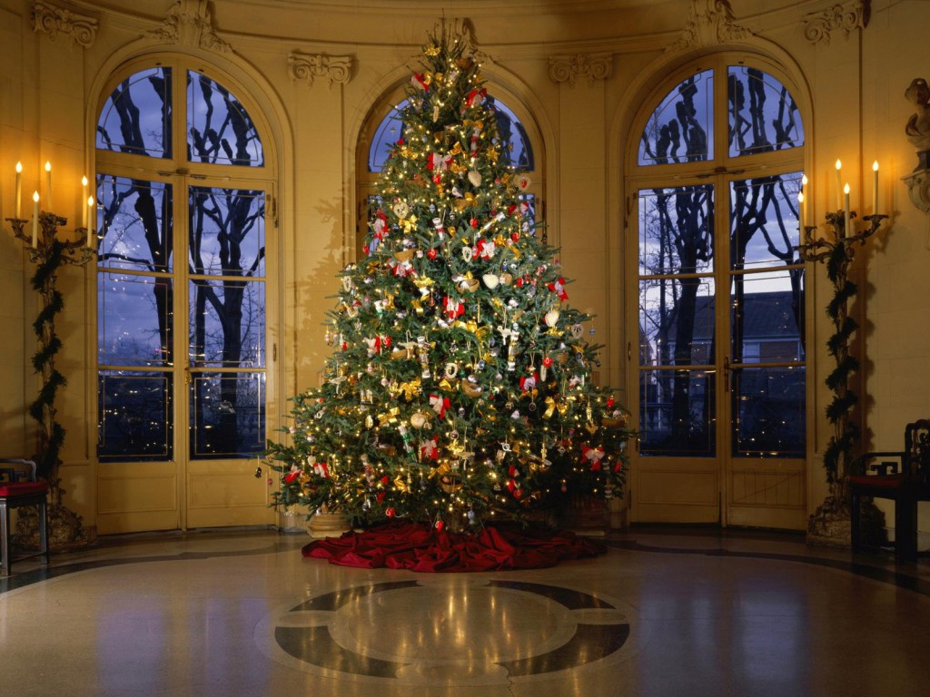 decorare l'albero di Natale nel 2018