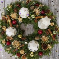 pilihan wreath christmas