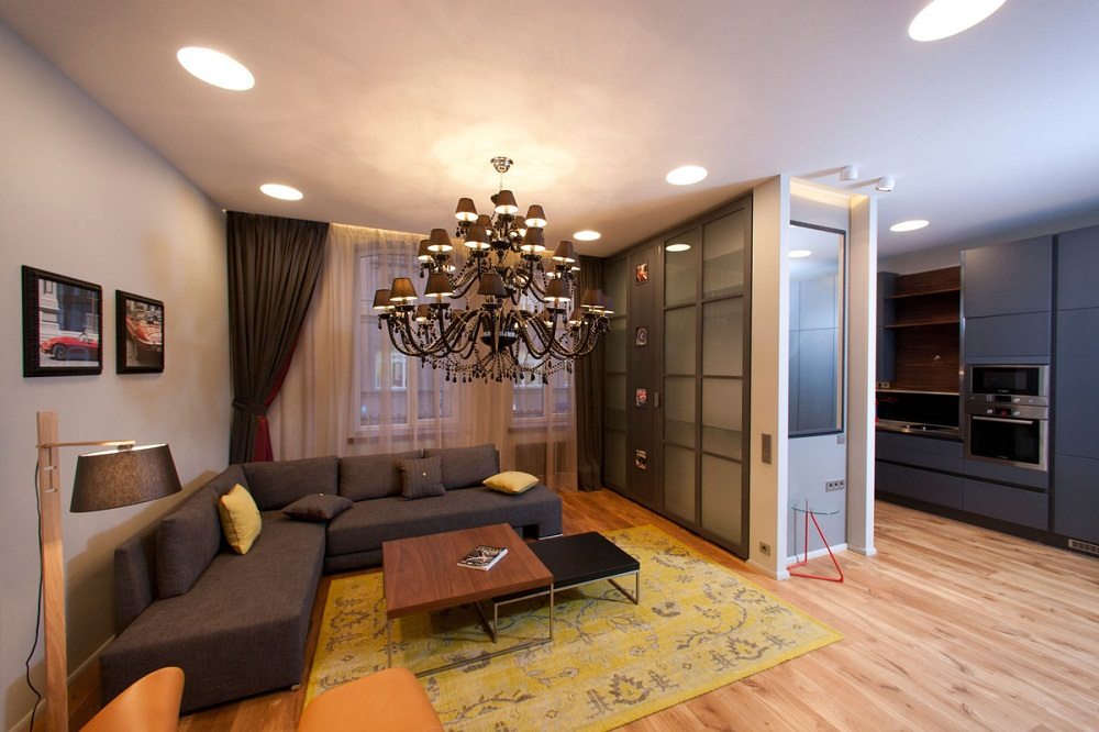 decoration of a studio apartment