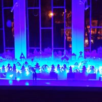 window decoration for new year photo ideas