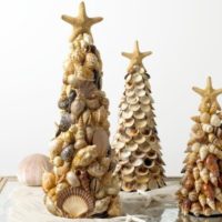 Decorazioni natalizie da conchiglie