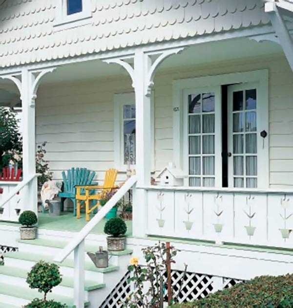 wooden porch design