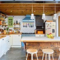 cucina design in stile loft