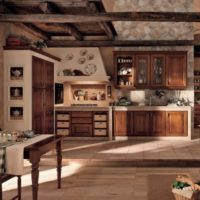 cucina design per una residenza estiva