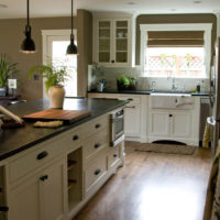 studio kitchen design in a small apartment