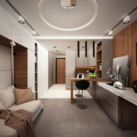 Studio design de 25 m²