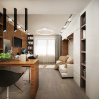 design of a small studio apartment