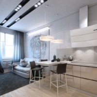 conception de l'appartement 35 m²