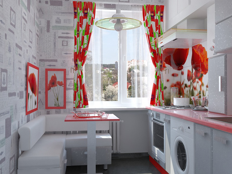 cucina design con divano