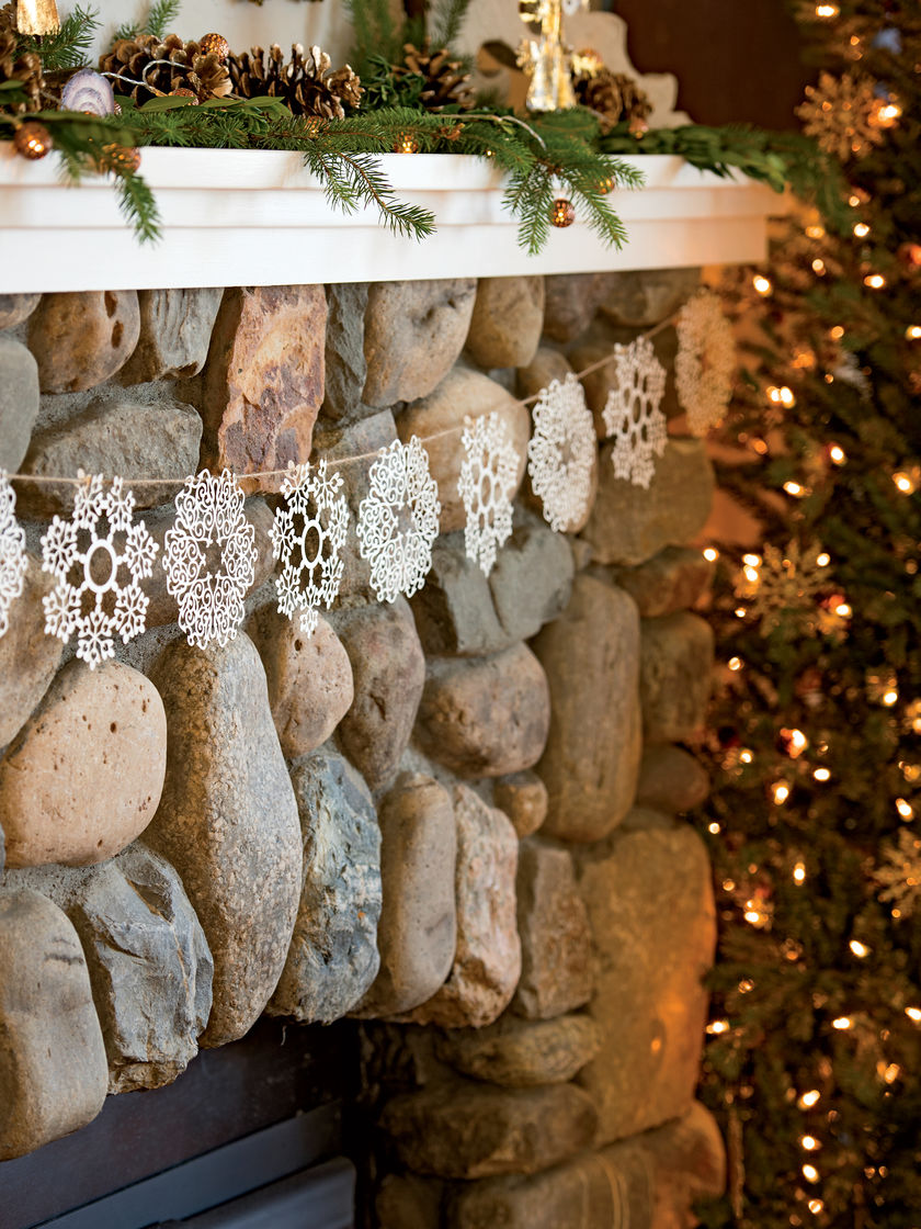 snowflake garland