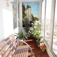 idee di arredamento per un piccolo balcone