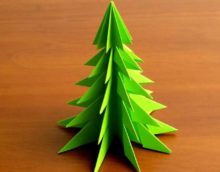 Primjer stvaranja prekrasnog božićnog drvca od kartona vlastitim rukama