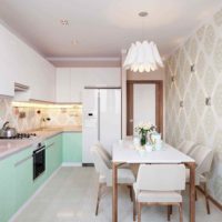 varian hiasan dapur yang indah dengan foto 12 sq.m