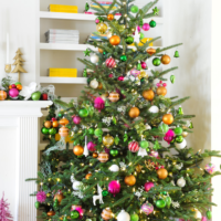 come decorare un albero di Natale nelle opzioni del 2018