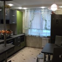 kitchen 3 on 3 interior