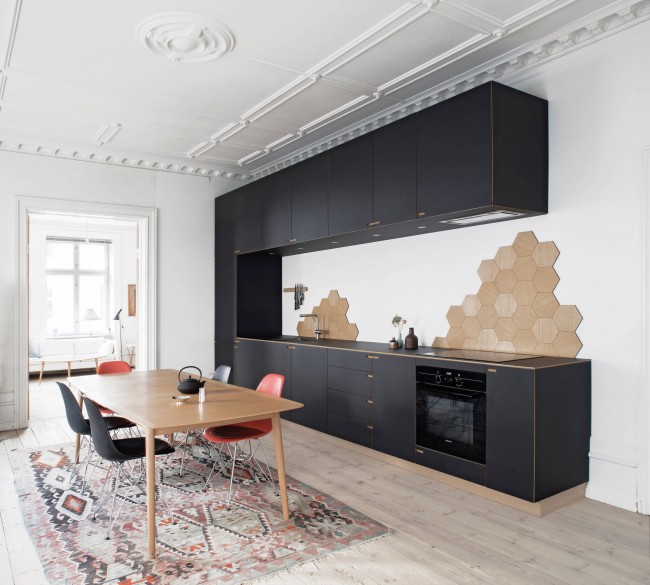 studio di cucina in stile scandinavo