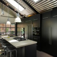 cucina in stile loft