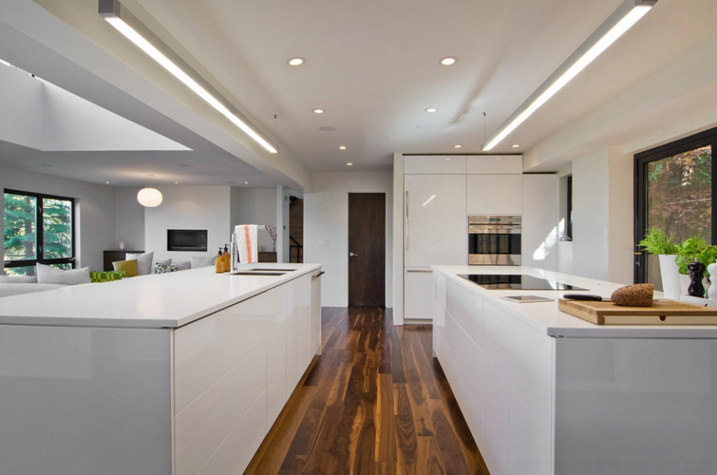 white kitchen modern