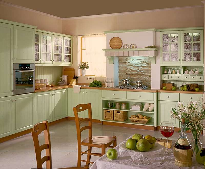 Provence style kitchen