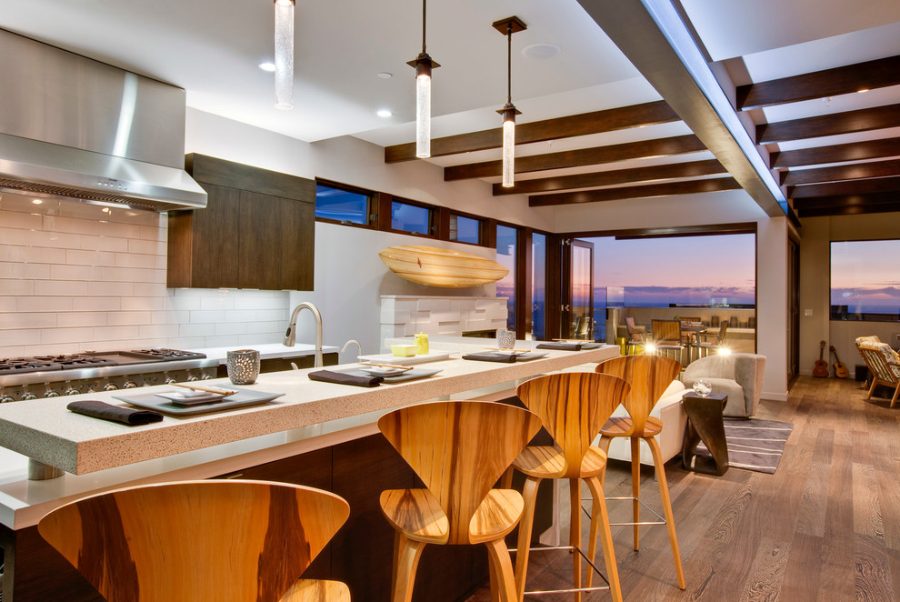 stylish high-tech kitchen