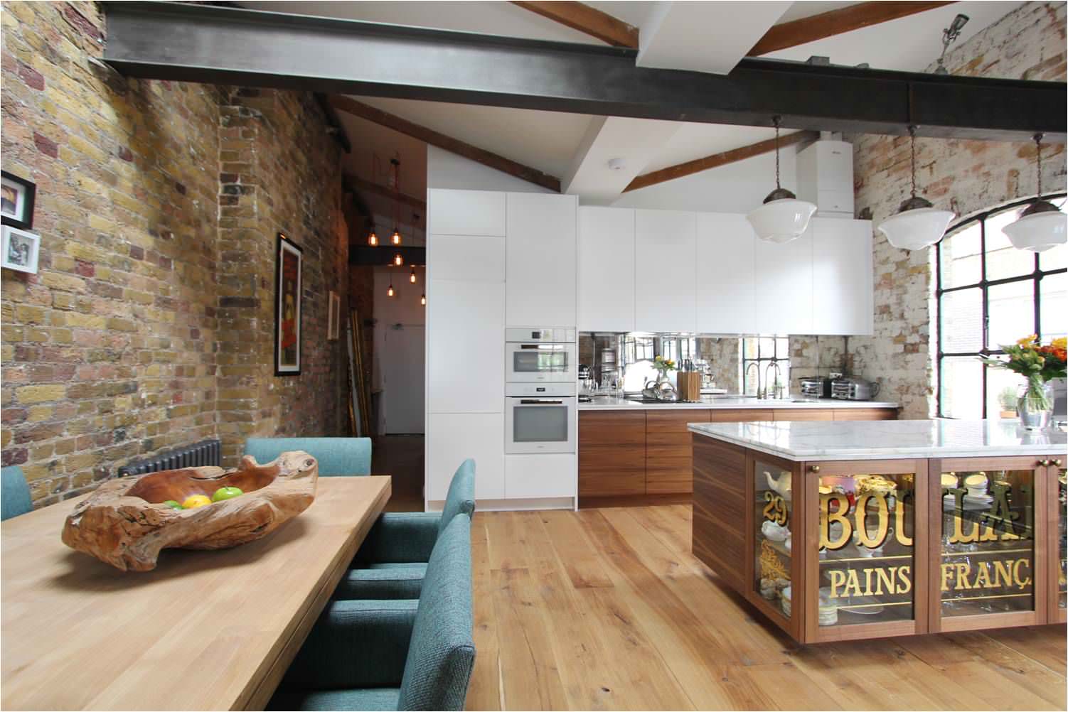 cucina in stile loft