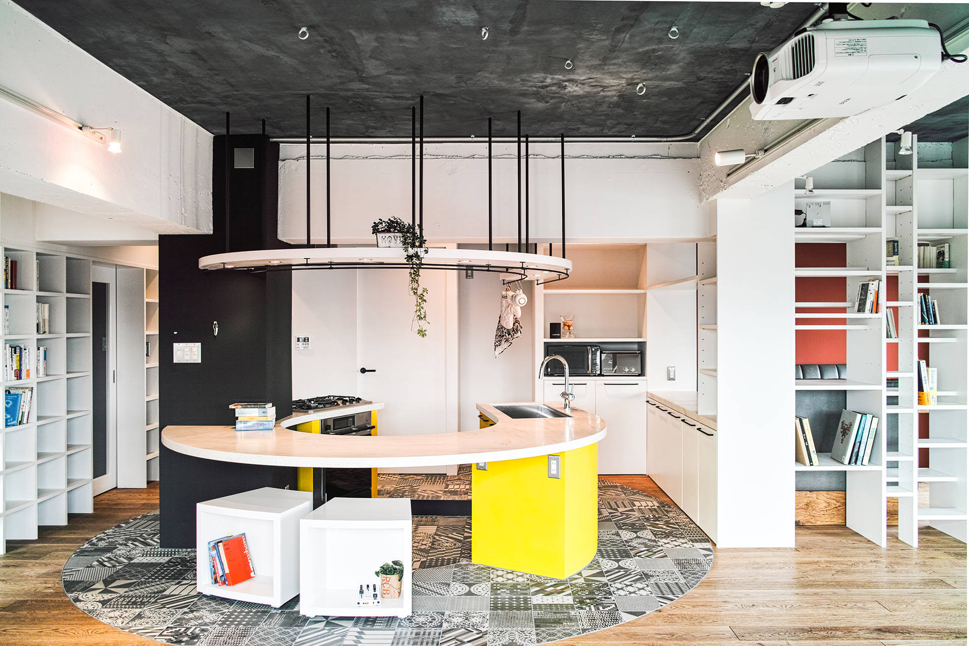 kitchen floor loft