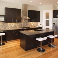 kitchen wenge photo interior