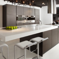 kitchen wenge interior photo