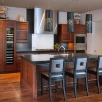 kitchen wenge layout